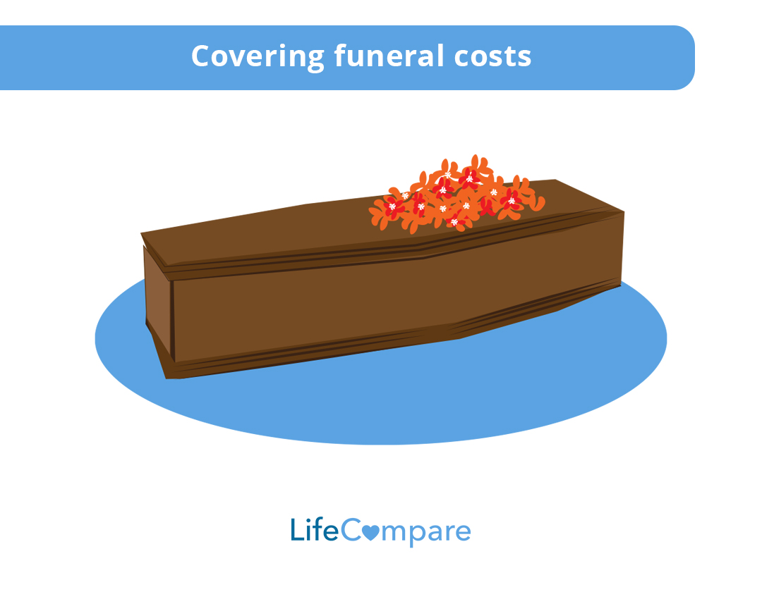 Life insurance does not cover funeral costs